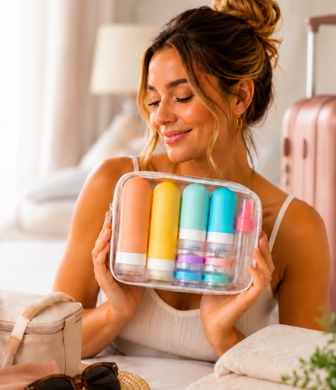 Easy Squeezy™ Travel Bottle Set