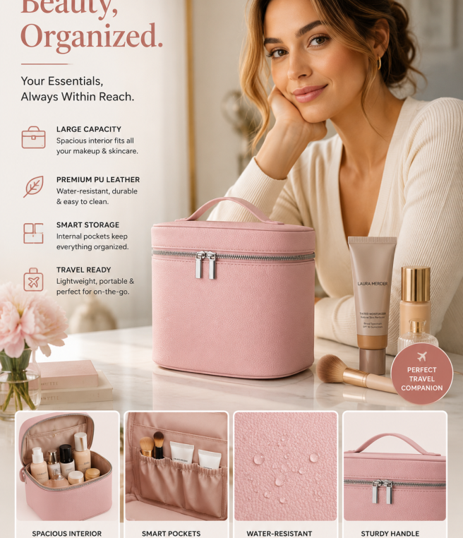 Glow Case™ Beauty Organizer